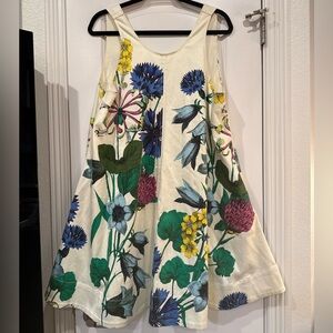 Maeve women’s Floral Cream A-Line Dress
